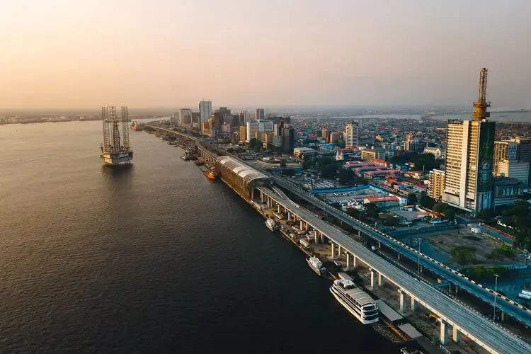 Lagos waterfront and transport infrastructure