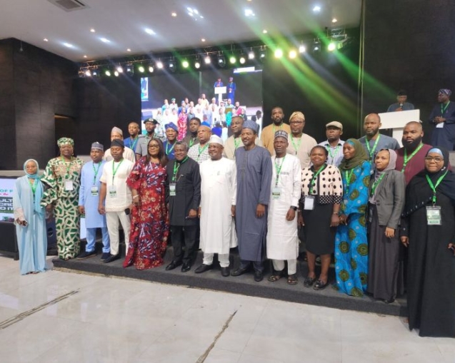 Taraba State SGF, Barr. Gibo with stakeholders and CRDCU'S focal officers from different MDAs at the CRDCU' Retreat in Jalingo, Taraba State today.