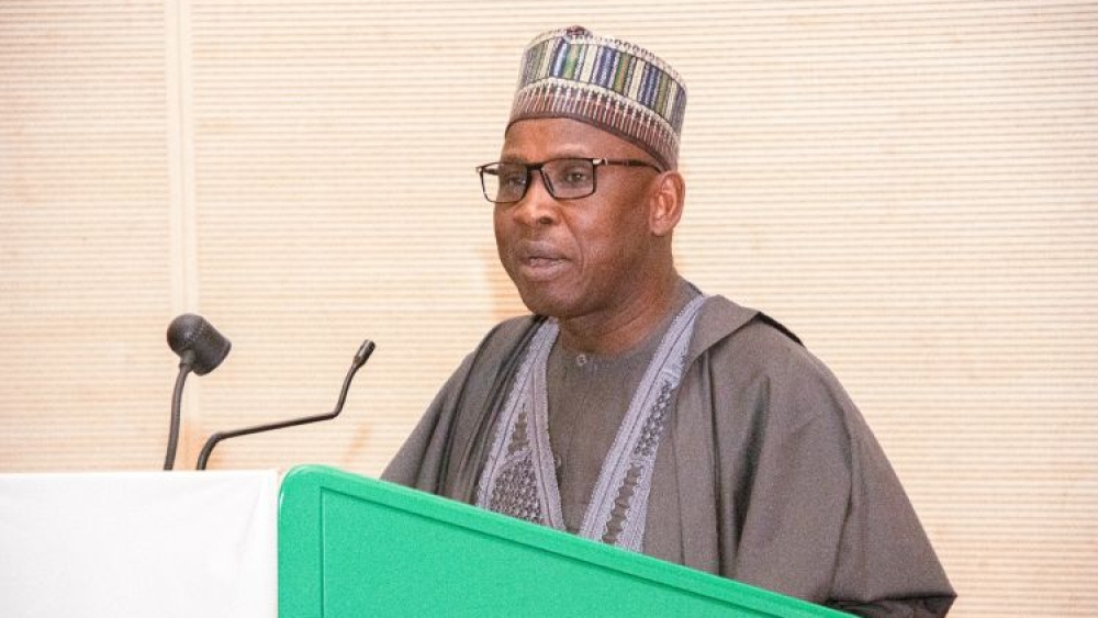 Permanent Secretary Special Duties, Mohammed Sanusi Danjuma delivering his Opening Remarks